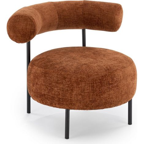 Sillón Houston 2052, Canela, 72x90x82cm, Tapiz, Patas: Metal, 0 (1/5)