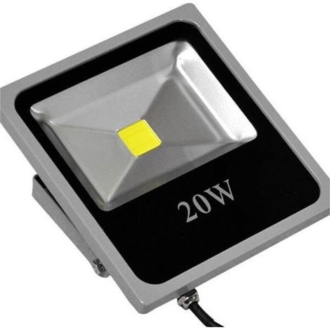 Schlanker LED-Fluter, Warmlicht, Hohe Helligkeit, 10 W, 20 W, 30 W, 50 W, 80 W, 100 W, IP66 20 Watt