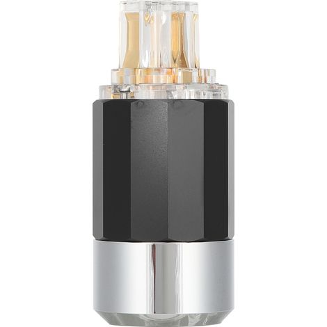 Fiche d'alimentation Monosaudio en cuivre pur plaqué or 24 carats, connecteur d'alimentation audio HIFI 100‑250VF109G (femelle) (1/5)