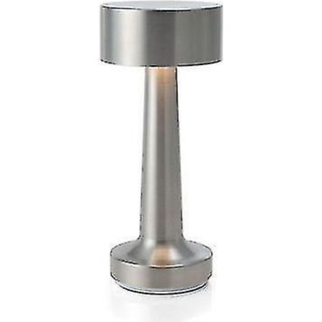 Wiederaufladbare, berührungsempfindliche Tischlampen (Gold) - C-Silber (1/5)