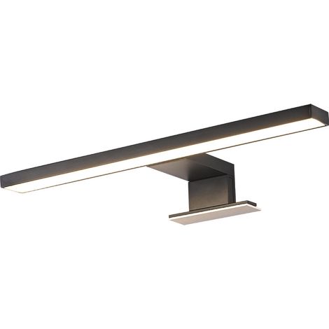 Applique de salle de bain Noir 40cm Lumière neutre 4000 - 4200k (1/4)