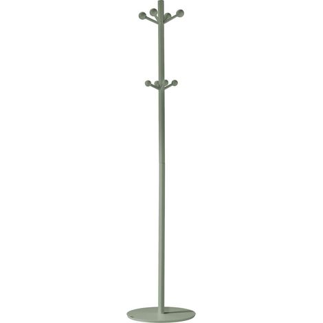 Perchero mod. 402 lacado en color verde, 180 cm(alto)37 cm(ancho)37 cm(largo) (1/2)
