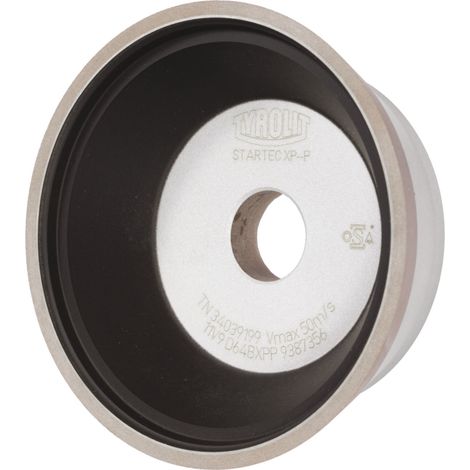 TYROLIT Diamant-Topf-Schleifscheibe STARTEC XP-P DxTxH (mm), 100x35x20, Typ: D64 (1/2)