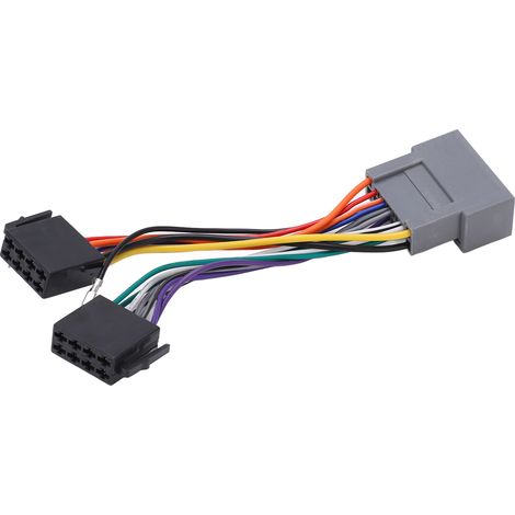 Autoradio ISO Connecteur Adaptateur Faisceau de Câbles Remplacement pour Civic Accord Jazz CRV Odyssey Insight (1/5)