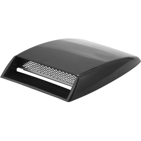 Universal-Lufthutze für Motorhaube, schwarz, mit Mesh-Einsatz von Zekai (1/5)