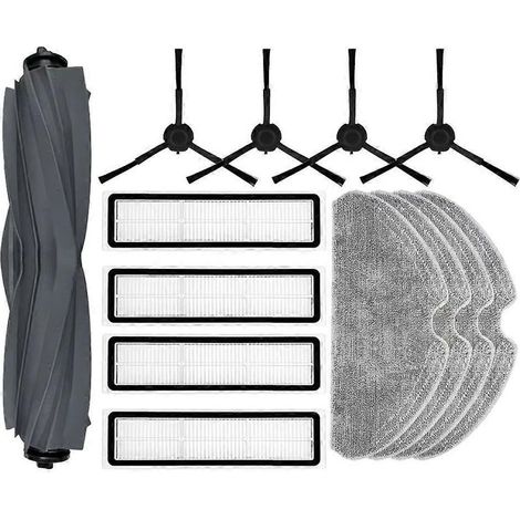 Pour Dreame D9 Max Gen 2 / D10s / D10s Pro Brosse latérale principale Filtre HEPA Tampons de nettoyage Pièces de rechange Accessoires (1/5)