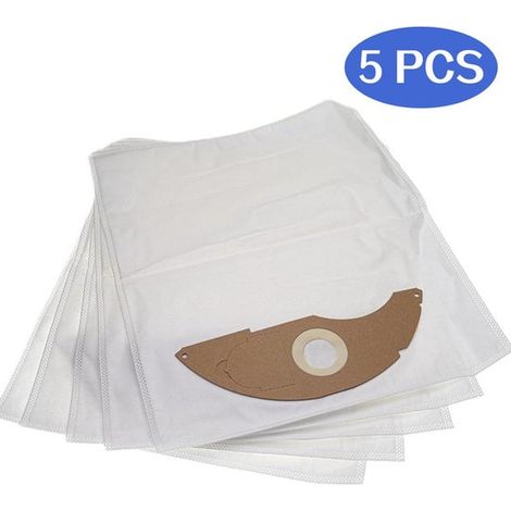 5 Staubbeutel für Kärcher NT 22/1 Ap L und NT 22/1 Ap Te L Staubsauger, 42 x 26,5 cm, weiß (1/5)