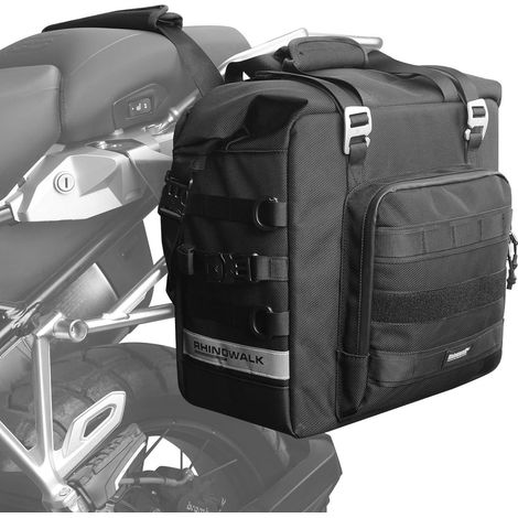 Motorrad Gepäckträgertasche Satteltasche 25L wasserdicht Rhinowalk (1/5)