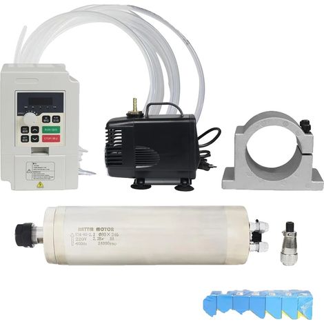 Motor de husillo, impermeable, de alta precisión, kit completo, 220 V-c (1/2)