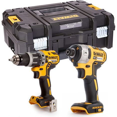 DEWALT DCK266NT Brushless Twin Kit Impact And Combi Drill