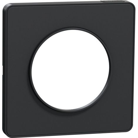 Schneider Electric ODACE Touch placa acabado antracita