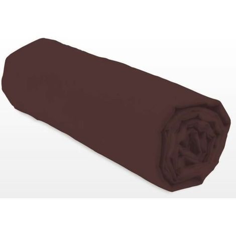 Sábana Bajera Ajustable Lovely Home LH71593 Marrón 140 x 190 + 35 cm (1/3)