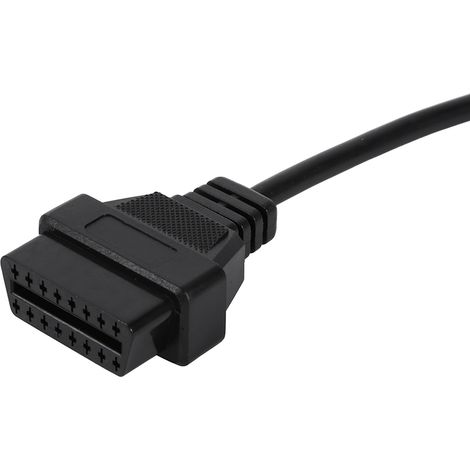 Adaptateur OBD2 3 à 16 broches pour Honda, câble connecteur diagnostic auto, compatible véhicules Honda, outil de scan électronique, longueur flexible. (1/5)