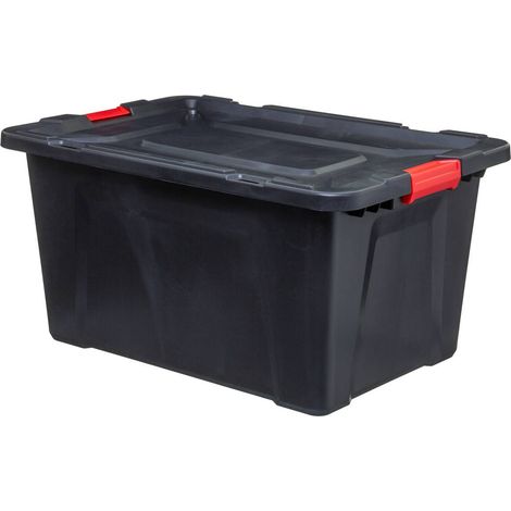 Plastikbox 100l store n box schwarz - 5five