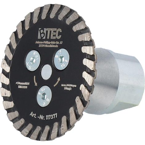 Diamant Trennscheibe Mini Turbo Fliese Ø 50 mm, M-14 Flansch (1/5)
