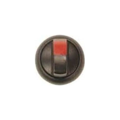 Commutateur rotatif lumineux 2 positions rouge à accrochage EATON M22S-WRLK-R (1/4)