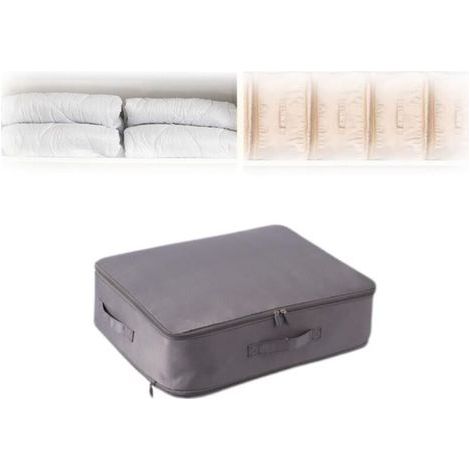 Organizador de compresión ultracompacto, bolsas de embalaje de compresión, bolsas de almacenamiento de ropa, fundas selladas al vacío, ideal para móviles (1/4)