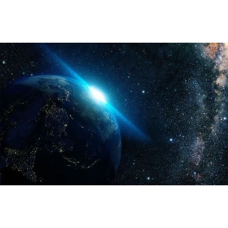 Affiche earth night - 60x40cm - made in France (1/5)