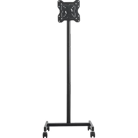 Meuble TV, Design mobile, Hauteur réglable, noir (1/2)