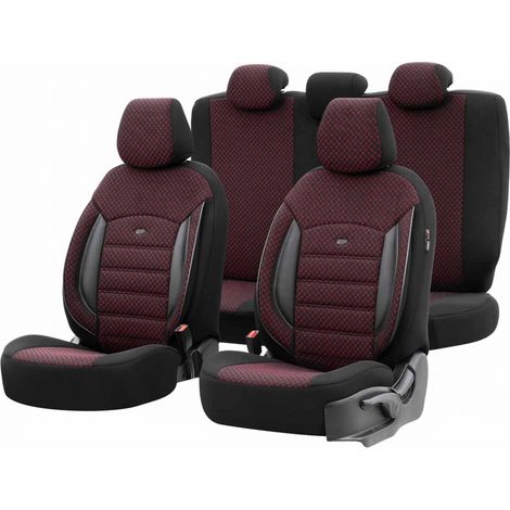 Set di coprisedili per auto auto oto sport plus 103 bordeaux NZ (1/5)