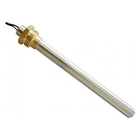 Ricambi Pellet Candeletta Resistenza Accensione per Stufa a Pellet Raccordo Filettato 3/8" GAS Diametro 9,9mm 270W Lunghezza Totale 140mm