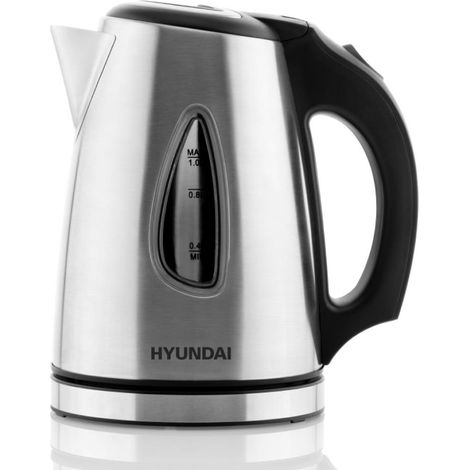 Hyundai Bouilloire Élégante acier inoxydable 1 litre (1/5)