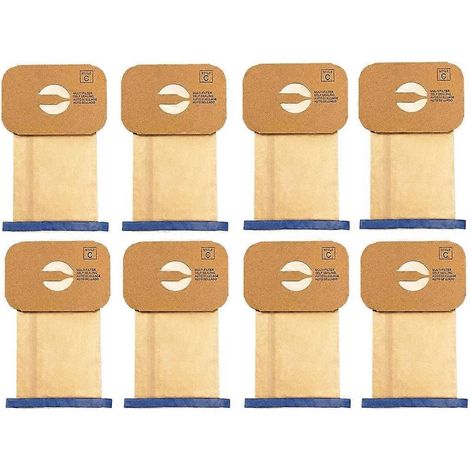 Sacs de rechange pour aspirateur traîneau Electrolux type C (8 pièces) (1/5)