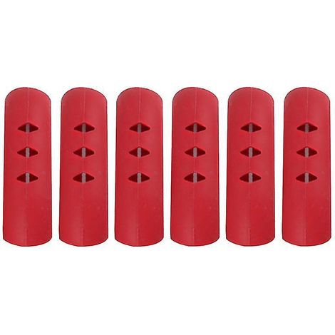 6 manchons anti-brûlure pour casseroles (1/3)