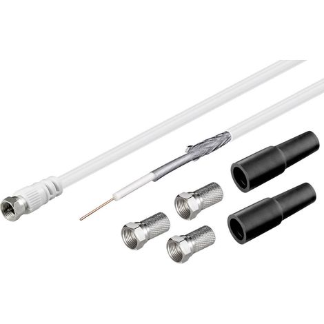 goobay Goobay 51625 - Antennenkabel Set O 6.8 mm 100 dB 20 m - Cable/adapter set - Antenna/TV