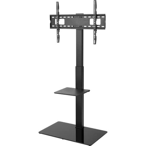 Supporto da pavimento per TV Basic (taglia L), per TV e monitor tra 37 e 70 pollici (94-178 cm) fino a 40 kg, girevole. (1/4)