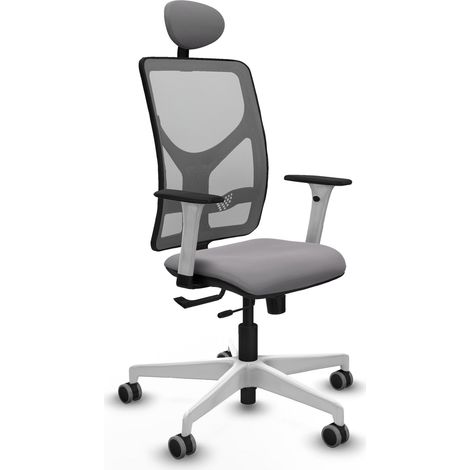 Chaise de bureau piqueras y crespo Motilla blanc mousse qualité (1/2)