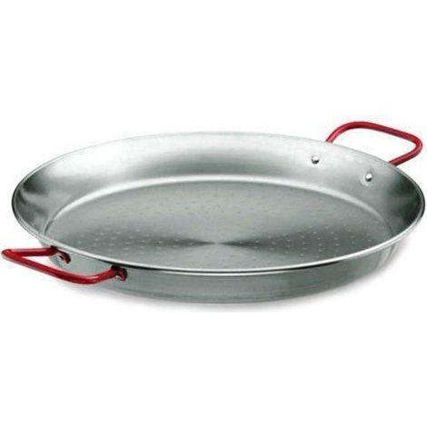Lacor Plat Gourmet noir 50 cm diamètre fer forgé
