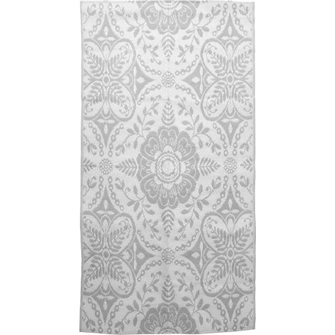 Maison Exclusive - Outdoor-Teppich ARAKIL Hellgrau 160x230 cm PP