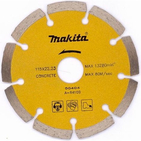 Disque à tronçonner diamanté Makita 115 mm