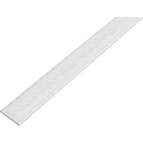 BARRA PIATTA ADESIVA 20X2X1000MM IN ALLUMINIO (1/4)