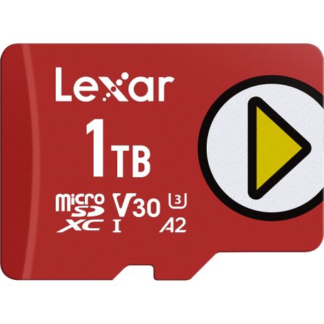Lexar LMSPLAY001T-BNSNG memoria flash 1 TB MicroSDXC UHS-I Clase 10