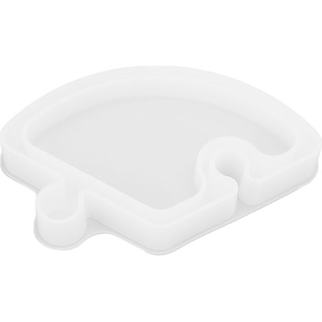 Moule en Silicone pour Snacks en Forme d'Éventail - Plateau Réutilisable pour Bijoux DIY et Présentation de Fruits (1/5)