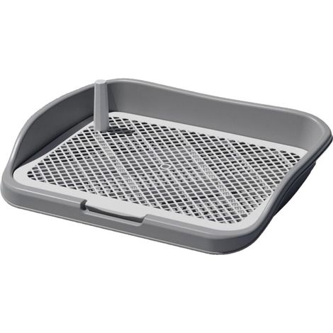 Support de Pipi de Toilette pour Chien, Plateau de Pot pour Chien, grilles d'entraînement, Plateau à litière pour Animaux de (1/4)