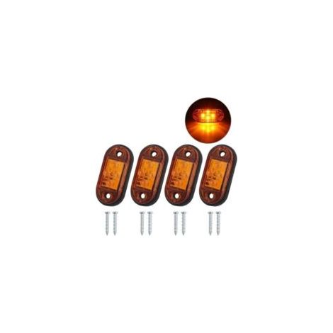Convient aux feux latéraux LED 4x4, aux feux avant et arrière, aux feux de position LED étanches et aux feux de position universels 12V/24V  convient aux remorques, fourgonnettes, camping-cars, camion