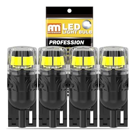 T10 W5W LED Ampoules 12V 6000K Blanc 501 194 168 2825 Wedge Intérieur de Voiture Lampe Canbus Dôme Feux de Plaque D'immatriculation Lumière (1/5)