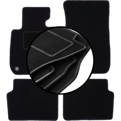 Komplettset Veloursmatten für: BMW 3 E91 Kombi, Touring (2004-2011)