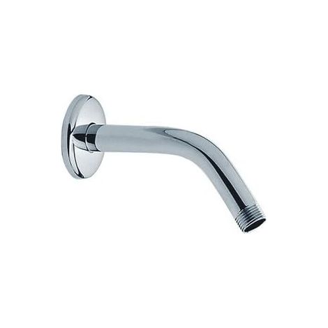 Standard-Duscharm – 1 Stück – Verchromter Stahl – 15,2 cm Auszug – Für Badezimmer – Glänzende Oberfläche