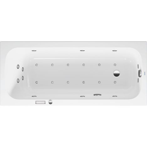 Duravit Quatego bañera de hidromasaje, versión empotrada, 1