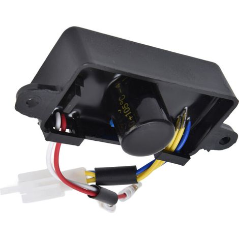 Regulateur De Tension AVR - 3 Kw - Pour Generateur 168f Et 170 - 6 Fils - 100 Mm (1/5)