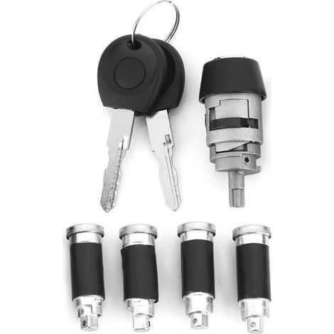 – Cylindre de serrure d'allumage et clé pour Transporter T4 Caravelle 1990-2003 – Alliage d'aluminium anti-corrosion – Verrouillage rapide et sécurisé (1/5)