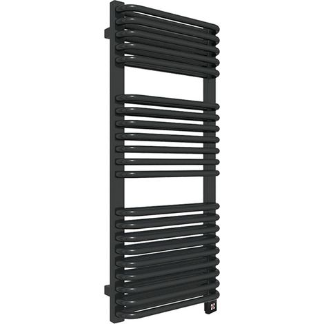 Sèche-serviette électrique noir de 1020mm de haut et 640mm de large - 1000 Watt - TYT1020/640SOAE8N
