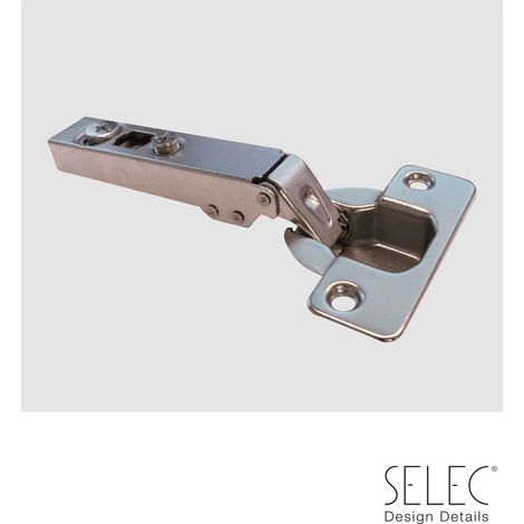 Bisagra Eco Selec Decelerante Clip Cam Recta Fijac ión Tornillo (1/4)