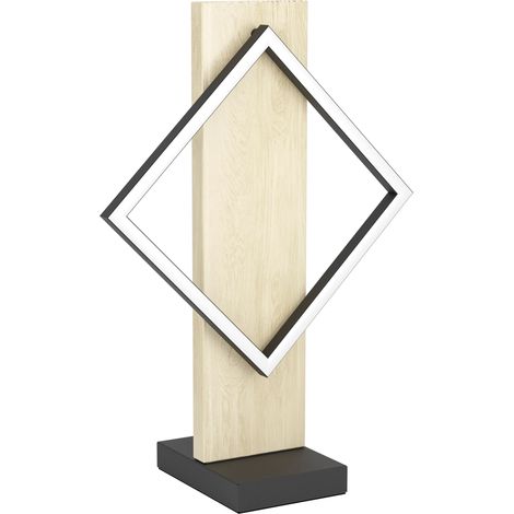 Lampada Scrivania Rustico Country Boyal Metallo Marrone Led 13W Ip20 (1/2)