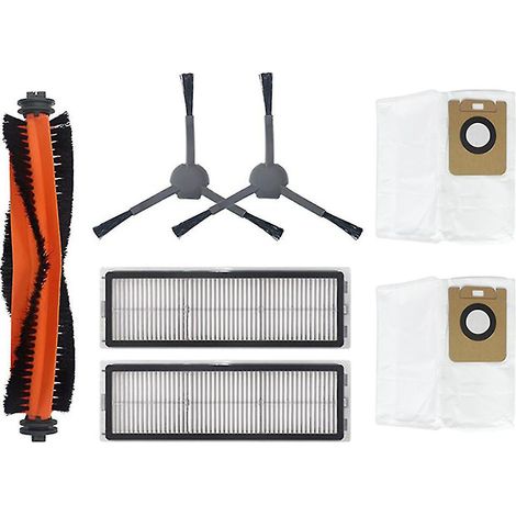 Brosse principale et brosse latérale pour aspirateur robot Dreame L10 Plus (1/4)
