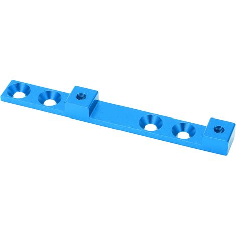 Support bidon vélo ajustable 4 points de fixation réglable pour cadre - Bleu (1/5)